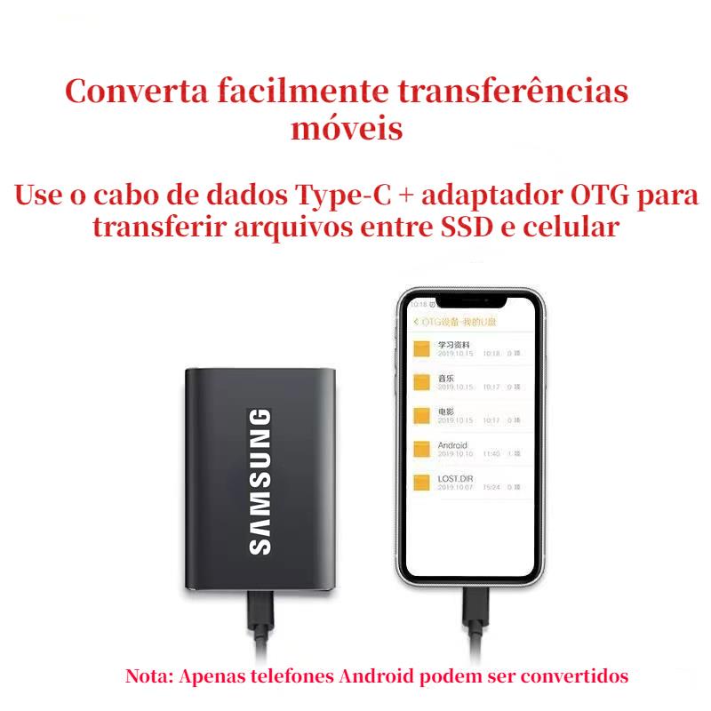 SAMSUNG Ổ Cứng Ngoài SSD 16TB / 8TB / 4TB USB 3.1 Type-C SSD 1TB / 2TB / 500GB HD