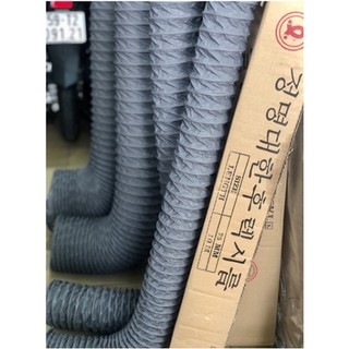 Ống gió mềm vải Tarpaulin D100mm loại không bảo ôn 10 mét/ cuộn hàng chính hãng