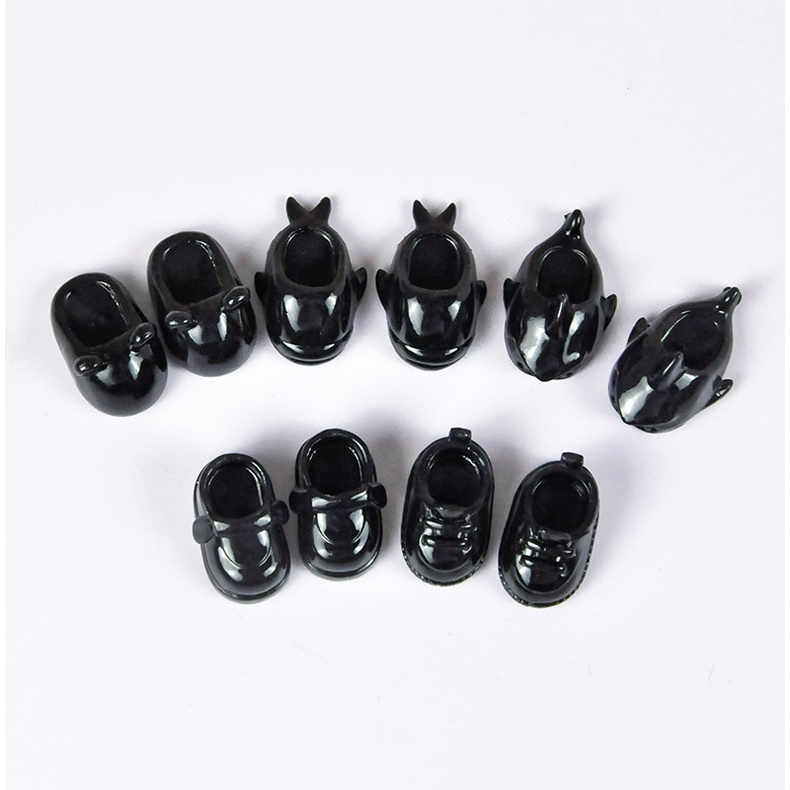 Giày Da PVC Nam Châm Cho Búp Bê ob11 YMY ddf GSC Clay Man YMY obitsu11 1 / 12 BJD BODY9