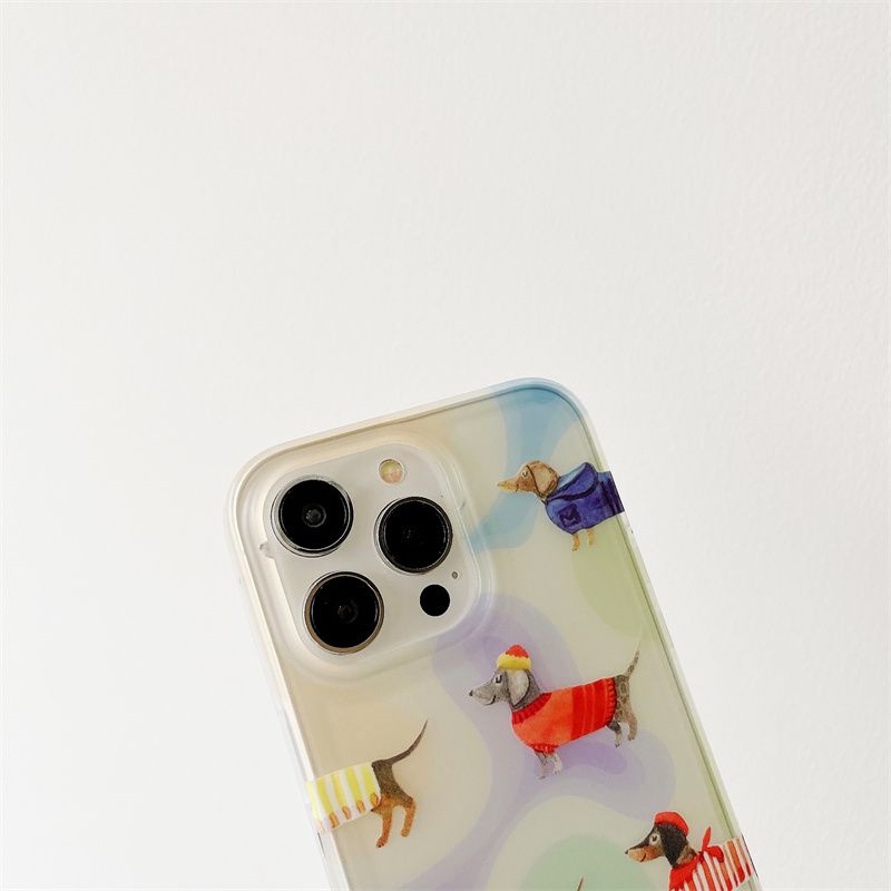 Ốp Điện Thoại Mềm Trong Suốt Chống Sốc Thời Trang Cho IPhone 14 Pro Max 13 12 11 Mini XR XS X 8 7 6 6S Plus SE 2020