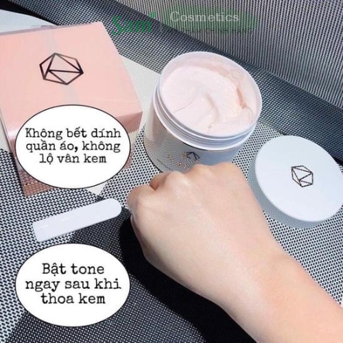 Kem dưỡng trắng da body Rmon White Label Dia Whitening Cream 200ml, Bật tông, Làm trắng da, da sáng tư nhiên | BigBuy360 - bigbuy360.vn