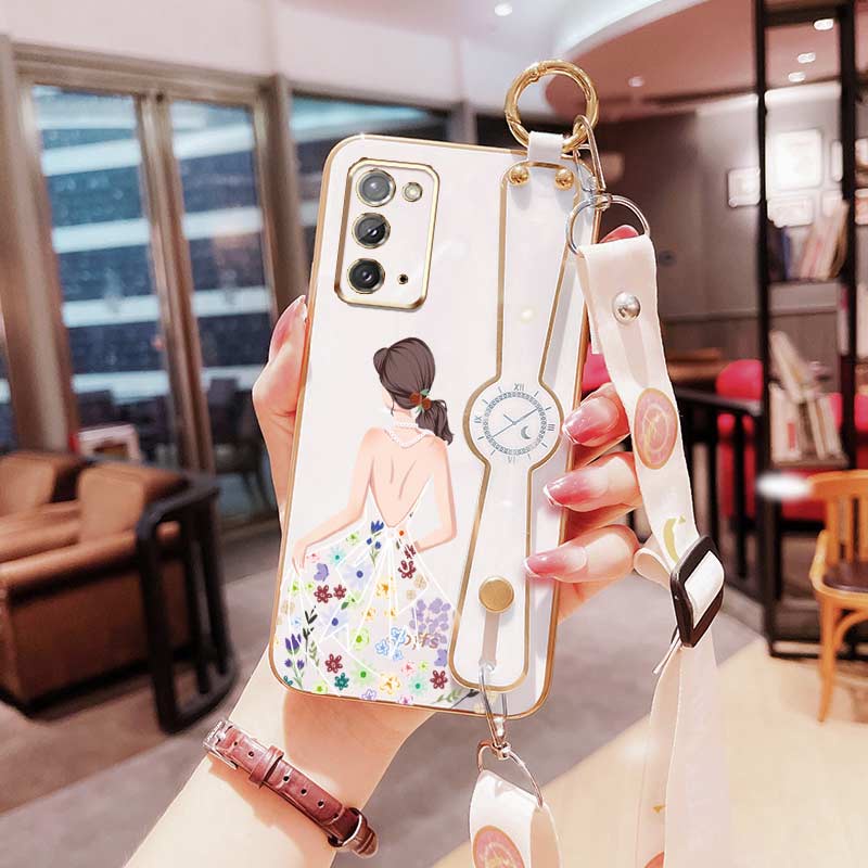 Ốp Điện Thoại Sang Trọng Có Dây Đeo Cho Samsung Galaxy Note 10 Plus Note 10 + Note 10 Pro Note 20 Ultra