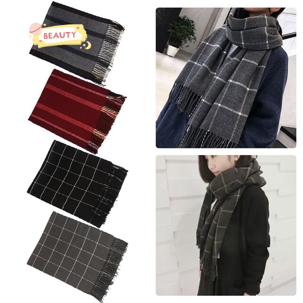 Khăn Choàng Cổ Giữ Ấm Thoải Mái In Chữ Tiếng Anh Hợp Thời Trang Cho Nam