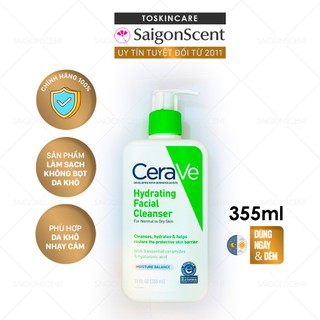 Sữa rửa mặt Cerave Hydrating Cleanser ( 355mL )