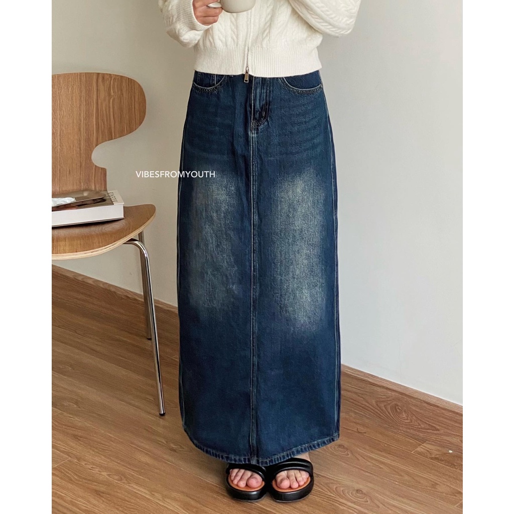 CHÂN VÁY JEAN DÀI_CV599