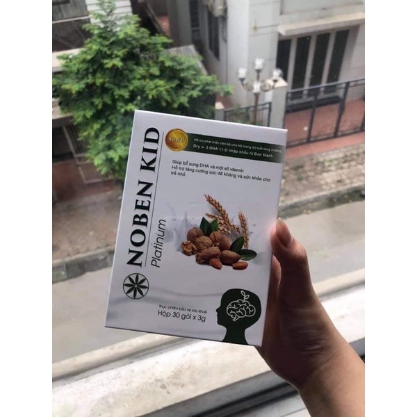 NOBEN KID Cốm Trí Não, DHA Cho Bé, Giúp Bé Thông Minh, Tăng Khả Năng Ghi Nhớ, Phát Triển Trí Não Toà