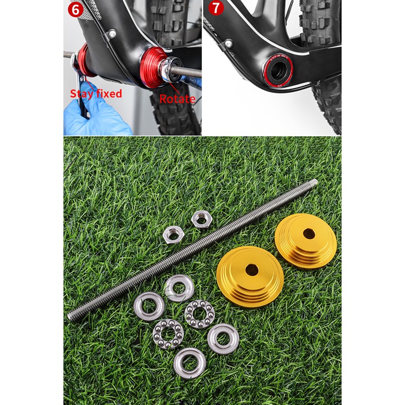 Bộ Dụng Cụ Sửa Chữa Xe Đạp 2 Trong 1 Gồm Cốc Và Giá Đỡ Dạng Nhấn Tiện Dụng