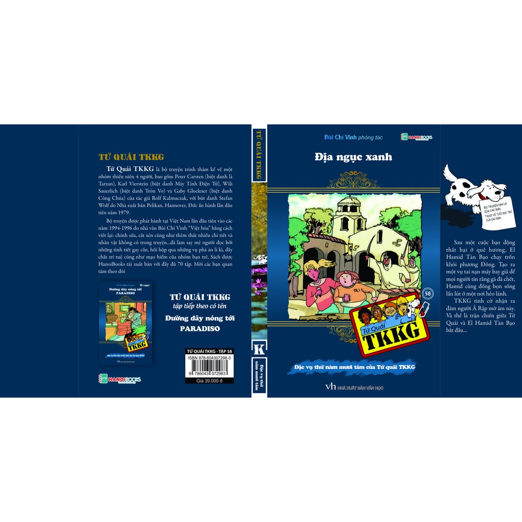 Sách-Tứ Quái TKKG - Combo 6