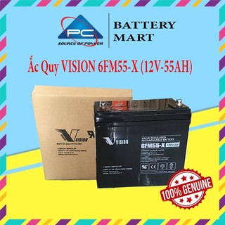 Ắc quy bộ lưu điện, ắc quy Vision 6FM55-X , ắc quy viễn thông
