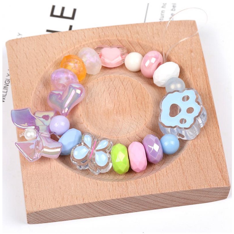 10 Hạt cườm ST.KUNKKA bằng acrylic 14mm làm trang sức/ trang trí điện thoại