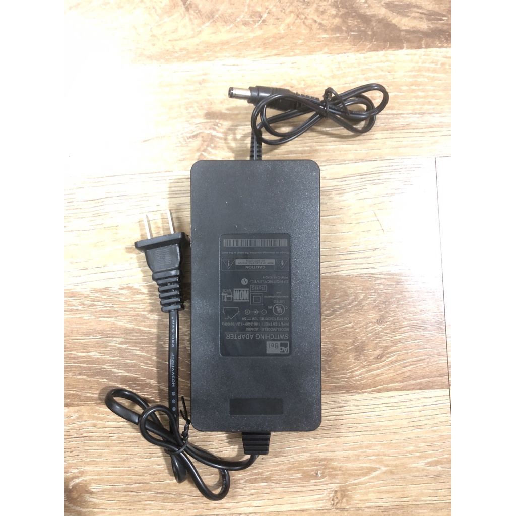 Nguồn Adapter 12V5A AcBel Dùng Cho Camera, Đầu Ghi Led Dây 5050 12V 5A