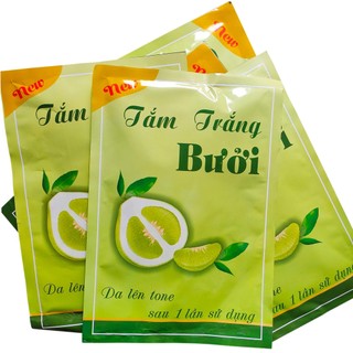 Tắm trắng Bưởi , da lên tone sau 1 lần sử dụng