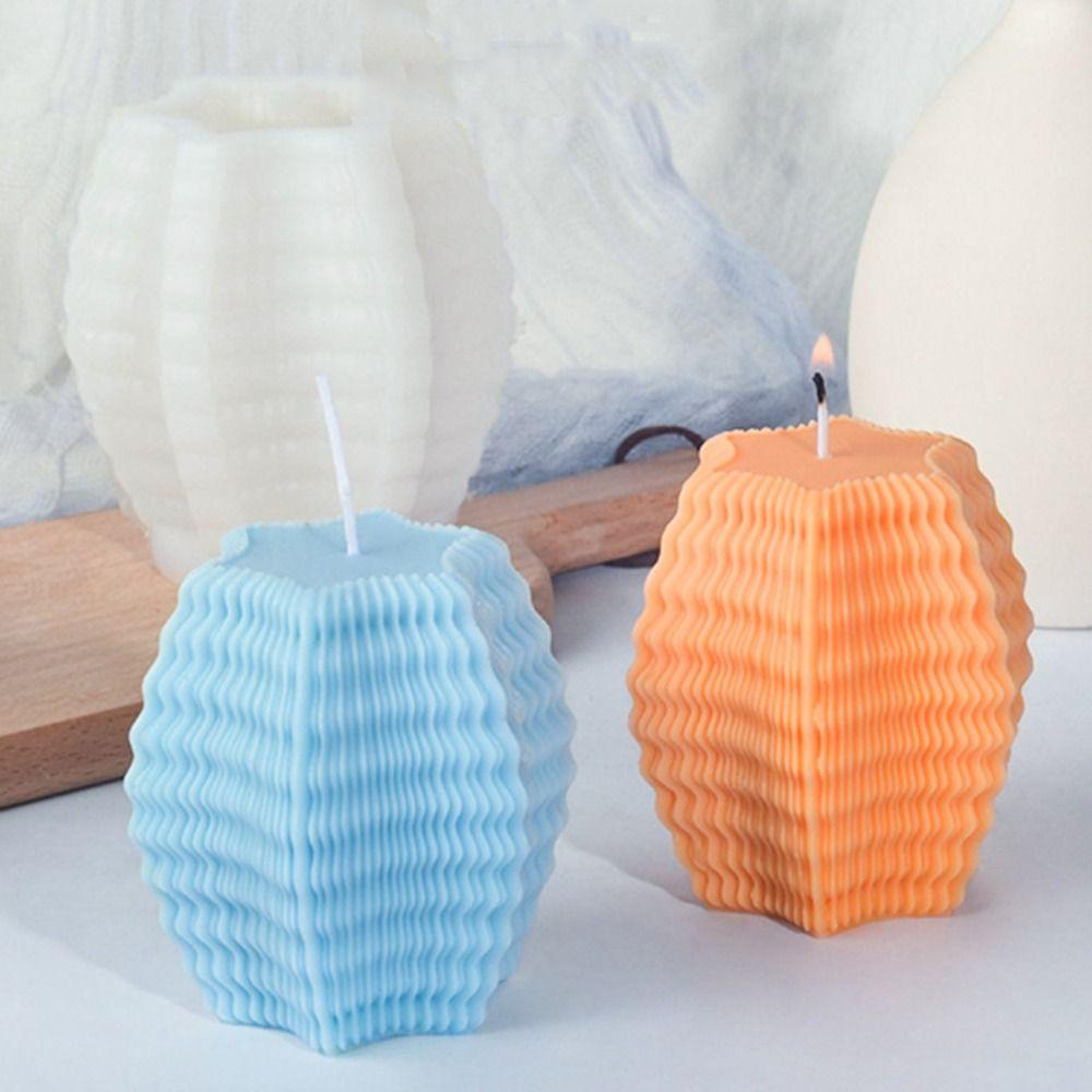 Khuôn Silicone Làm Nến Hình Ngôi Sao May Mắn DIY