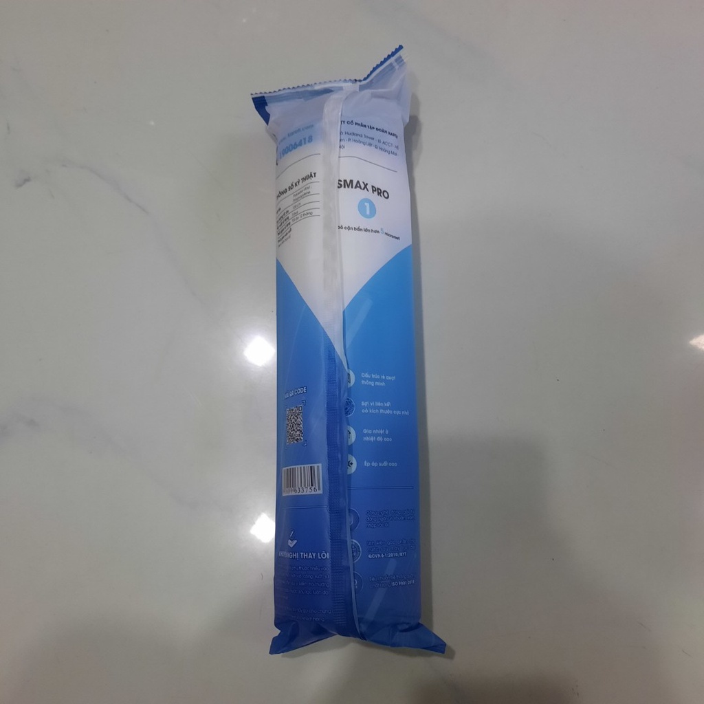 Bộ lõi lọc nước 123 SMAX PRO Karofi Hiệu suất cao - Sử dụng tối đa 12 tháng