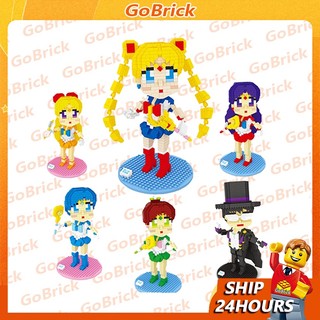 Sailor moon bộ đồ chơi lắp ráp mô hình lego gobrick069