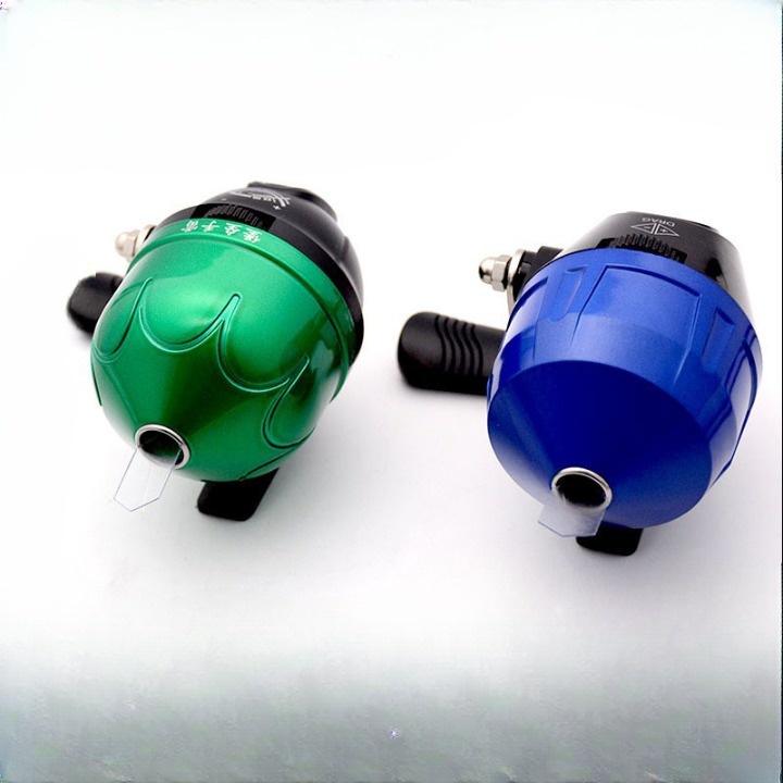 Máy Thu Cước Nhựa ABS Giá Rẻ Cho Ná Cao Su Săn Cá, Phụ Kiện Câu Cá, Máy Câu Cá Tiêu Chuẩn Lực Kéo Mạnh <5kg Cước Dài 70m