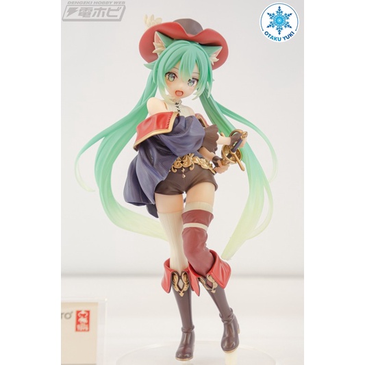 Mô Hình Hatsune Miku Wonderland - Cat Puss in Boots​​ Figure