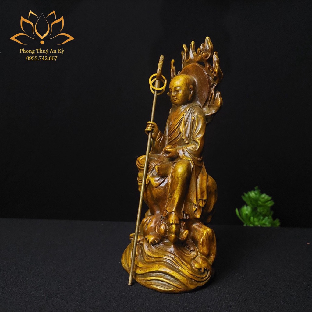A592 - Tượng Đông Ngài Địa Tạng Vương Bô Tát Phong thủy An Kỳ