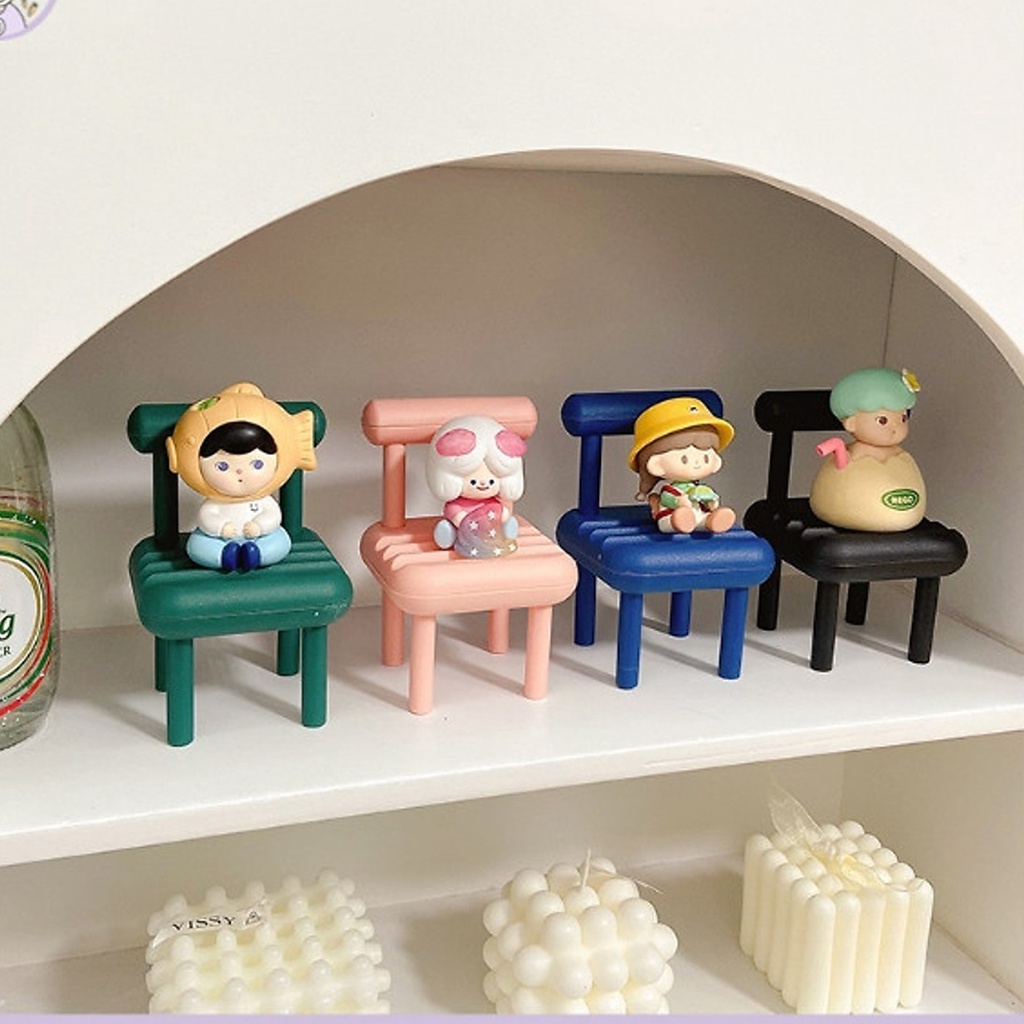 Giá Đỡ Hình Ghế Ngồi Dành Cho Điện Thoại, Máy Tính Bảng - Giá Đỡ Đa Năng - Đồ Trang Trí Bàn Làm Việc