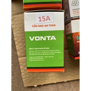 Aptomat CB cóc 15A, 20A, 30A, 40A vonta Vinakip
