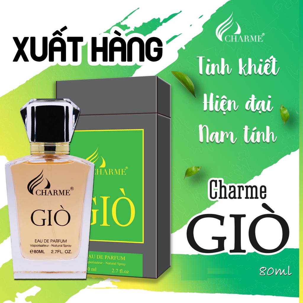 Nước hoa Charme Giò 80ml