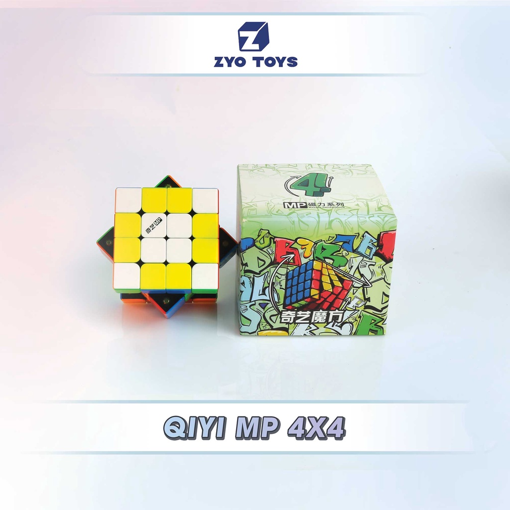 Rubik Qiyi MP 4x4x4- Rubic 4 Tầng Có Nam Châm Stickerless- Đồ Chơi Trí Tuệ- Zyo Toys