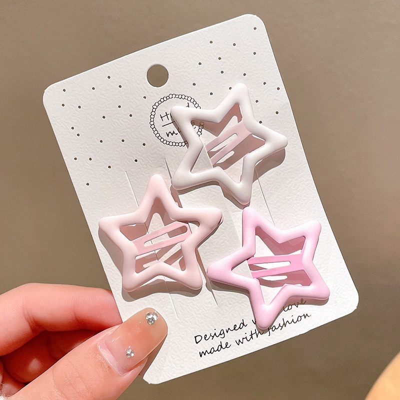 Kẹp Tóc Mini Hình Ngôi Sao Nhiều Màu Sắc Dễ Thương