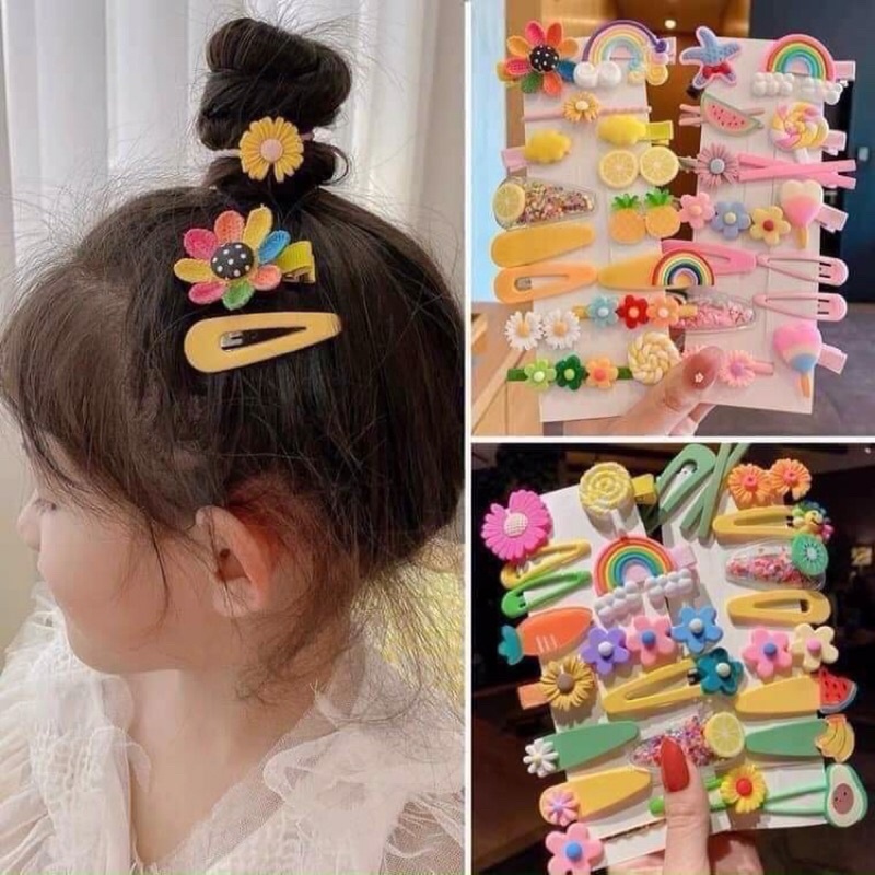 Séc kẹp tóc bé gái