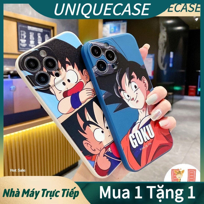 ốp Lưng Cho iPhone Ngọc Rồng Gôku Hoạt Hình TPU Gia Dễ Thương 7/8plus/11/12/13promax/x/xs/xr/xsmax/12/13/pro/se2
