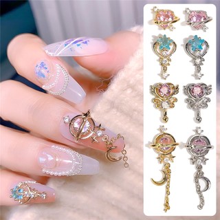 Set 3 phụ kiện đính đá 3d dễ thương trang trí móng nghệ thuật