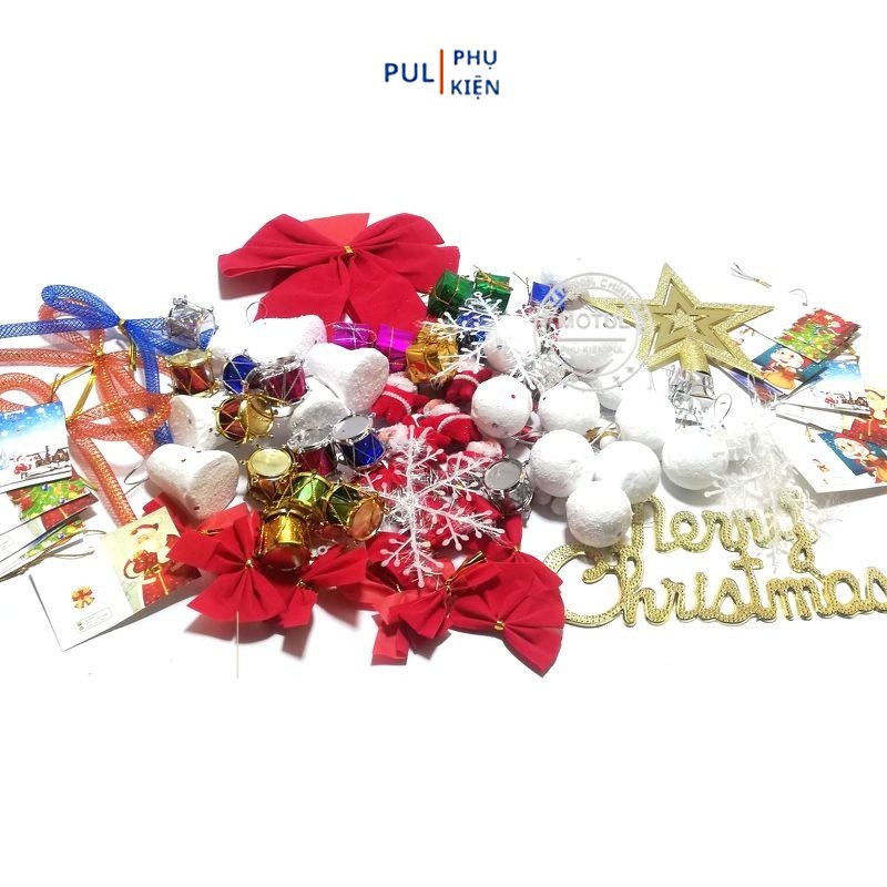 Phụ kiện mini trang trí cây thông noel trang trí giáng sinh