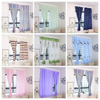 Rèm Cửa Trang Trí Cửa Sổ Họa Tiết Hoạt Hình Tiện Dụng