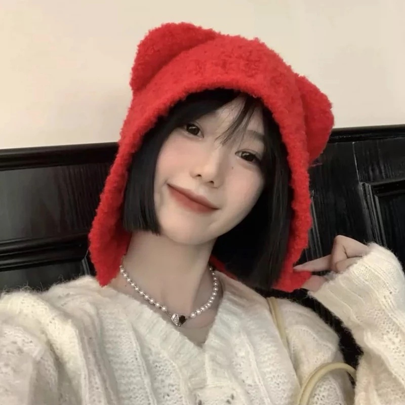 Mũ Dệt Kim Bảo Vệ Tai Chống Gió Giữ Ấm Đa Năng Cho Trẻ Em