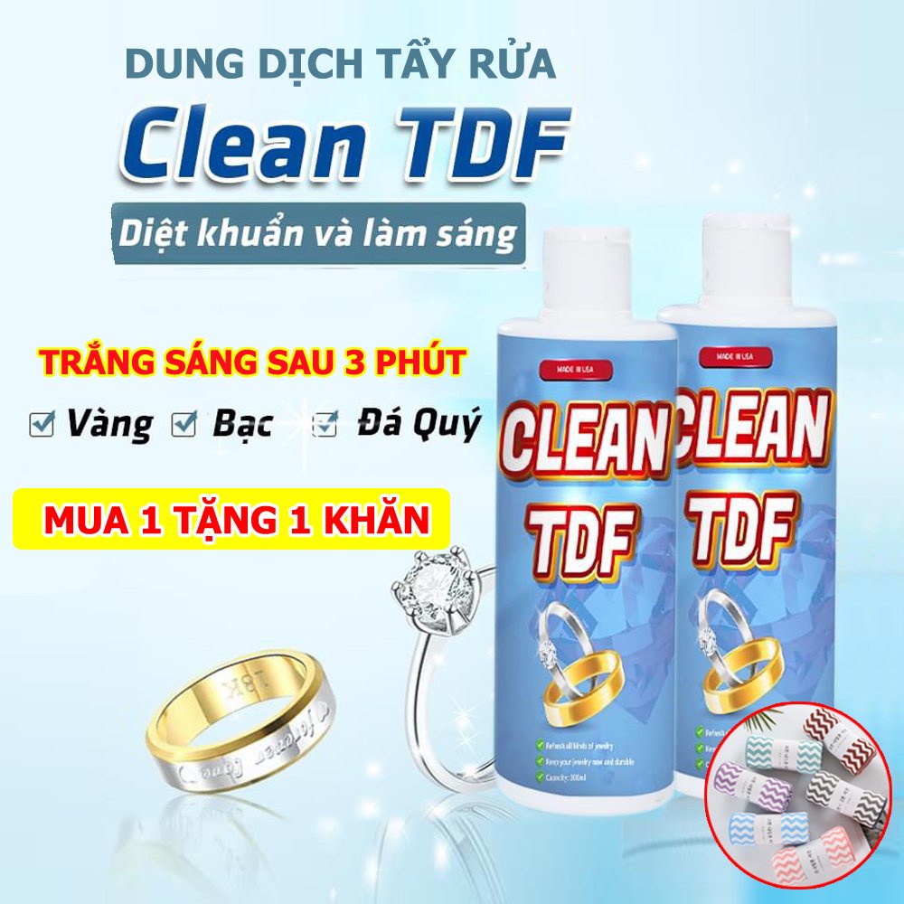 Nước rửa bạc, Nước rửa trang sức bạc, vàng ... Không làm mòn, phai màu gốc của trang sức - Chính Hãng