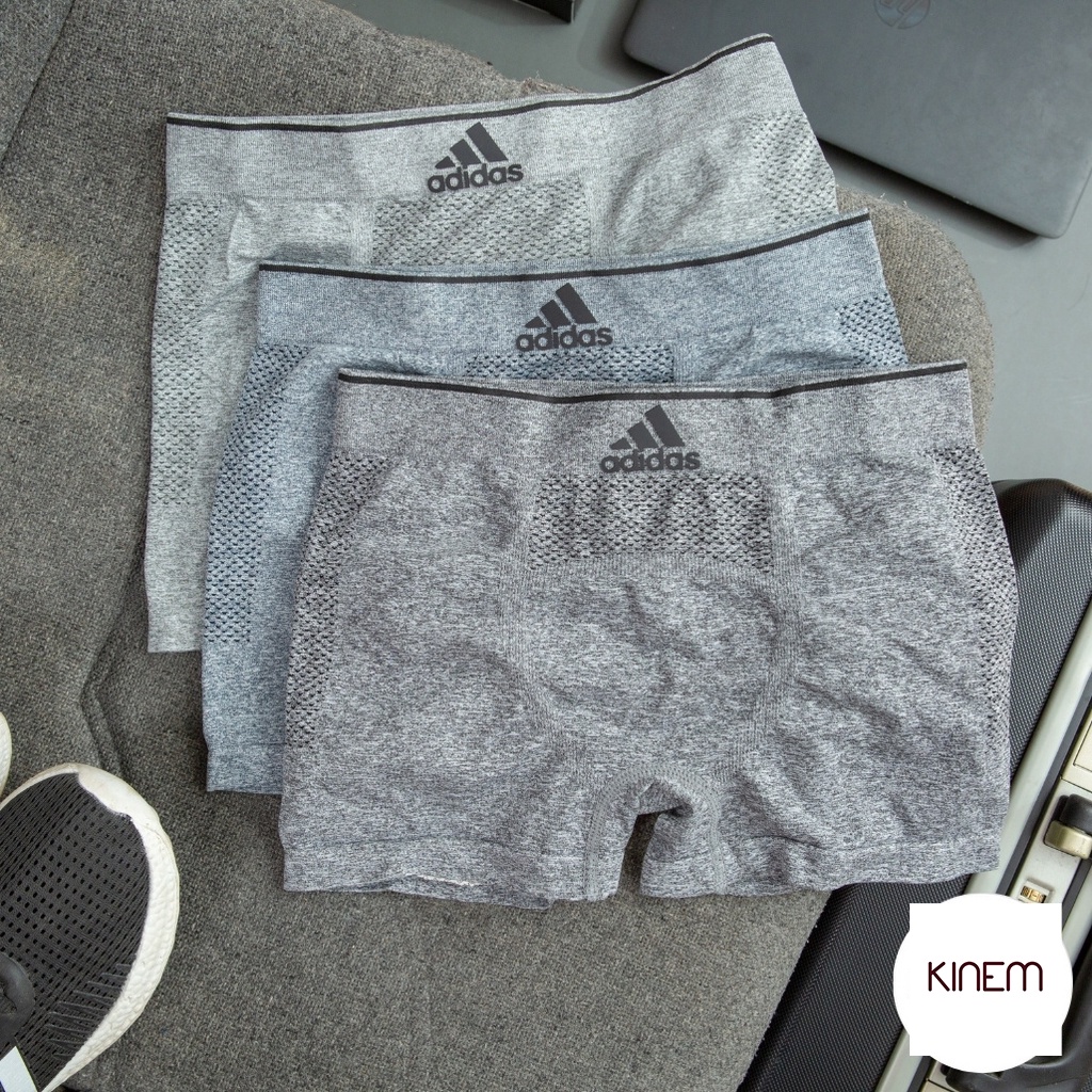 Sịp Đùi Boxer Dệt Kim Co Dãn Thoáng Khí Kiểu Dáng Trunk Khoẻ Khoắn Cuốn Hút