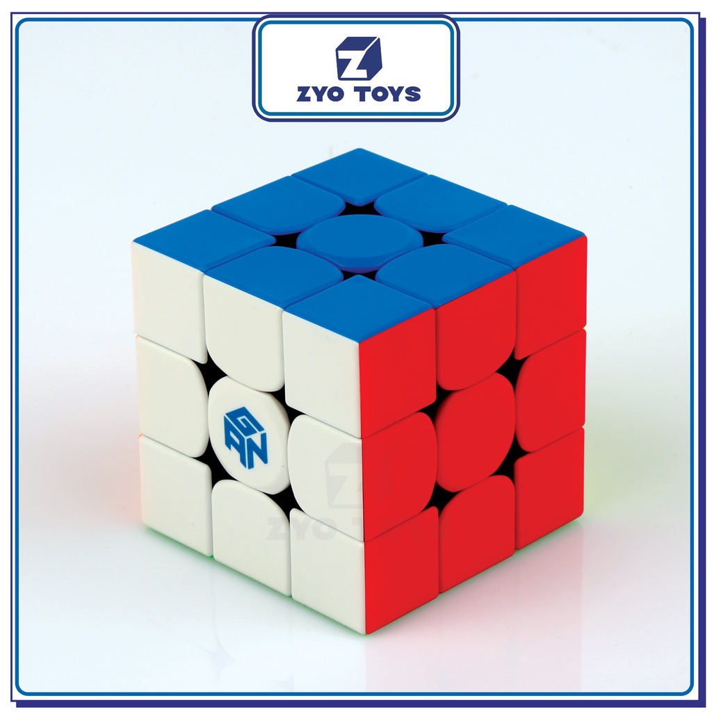 Rubik Gan 354 M Stickerless Không Viền 2 Phiên Bản Standard/ Advanced Version ( Có Nam Châm ) - ZyO Toys