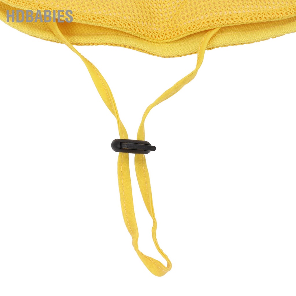 HDbabies Trẻ Em Nón Lưới Dễ Thương Phong Cách Đa Năng Thoáng Khí Mũ Chống Nắng Mùa Hè Có Dây Thể Điều Chỉnh Cho Bé
