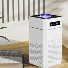 Máy lọc không khí mini ion âm Tiếng ồn thấp mùi UV 12*12*24cm Mokapick