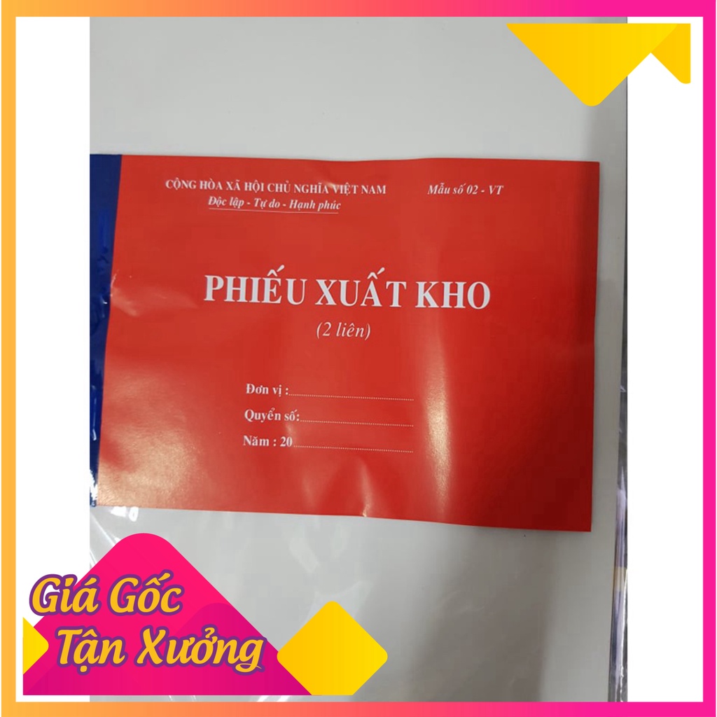 Phiếu Thu- Chi - Xuất - Nhập 2 LIÊN