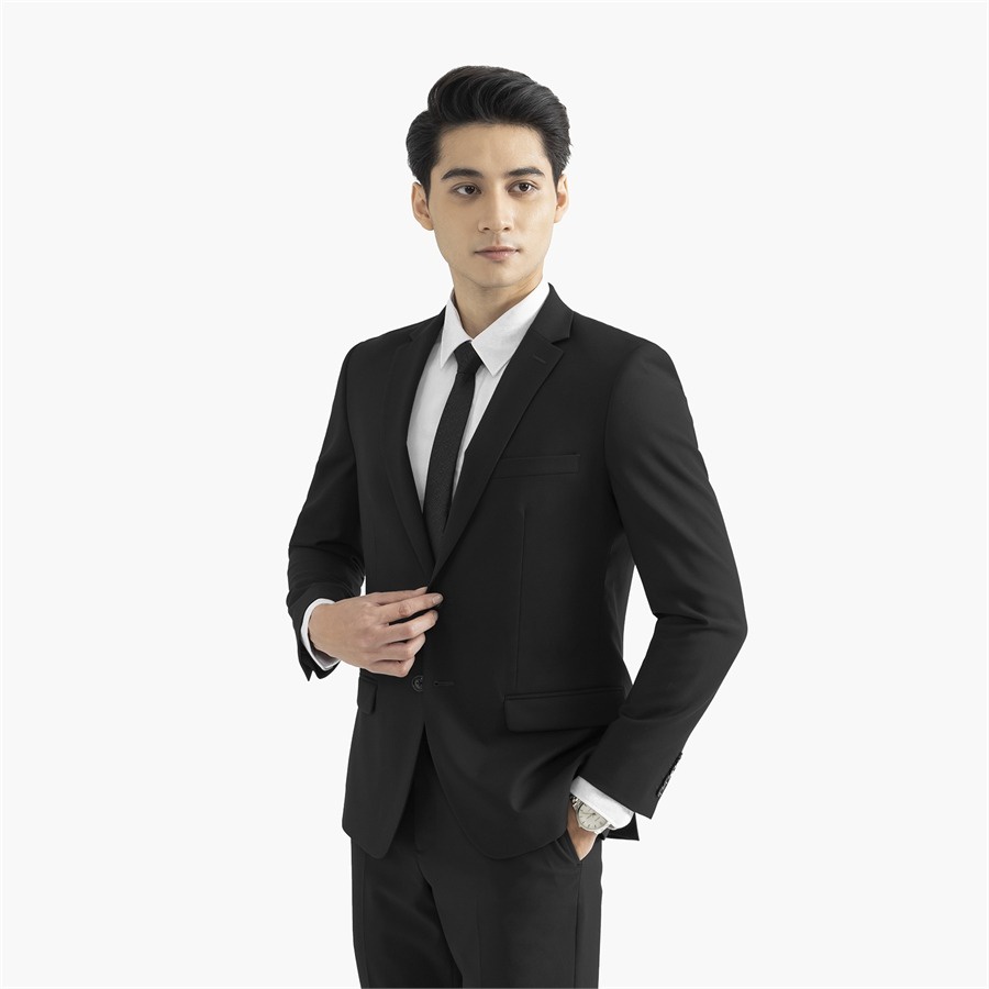 Bộ suit nam ARISTINO phom suông nhẹ, đường may tỉ mỉ, thiết kế lịch lãm, sang trọng - ASUR02