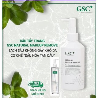 Dầu tẩy trang từ thiên nhiên GSC+ Hàn Quốc Natural Makeup Remove 250ml, 150ml.