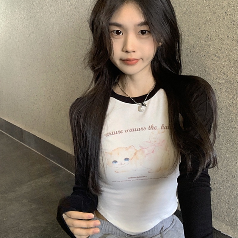 IELGY  IELGY  Áo Lửng Dáng Ôm Thiết Kế Cảm Giác Thời Trang Cho Nữ