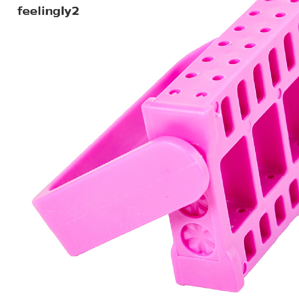 Giá Đỡ Mũi Khoan Móng Tay 8 Lỗ Trưng Bày Kèm Vỏ Bọc