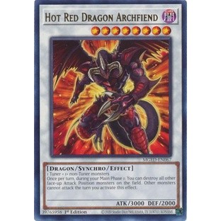 Thẻ bài yugioh - tcg - hot red dragon archfiend / mged-en067
