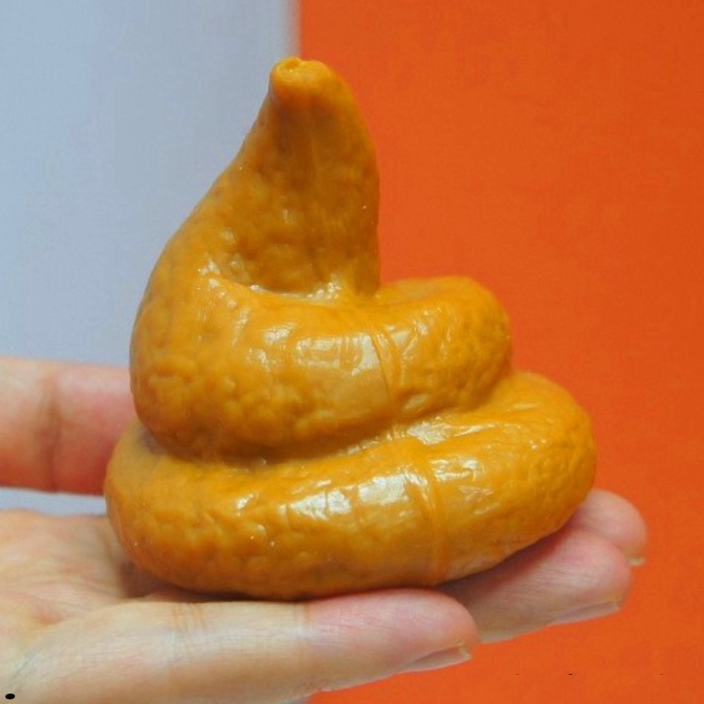 Cục Phân Giả số chín Bằng Nhựa EVA Như Thật, công cụ giải trí tiêu khiển quái đản vui nhộn Troll Bạn Bè, phương tiện Hal