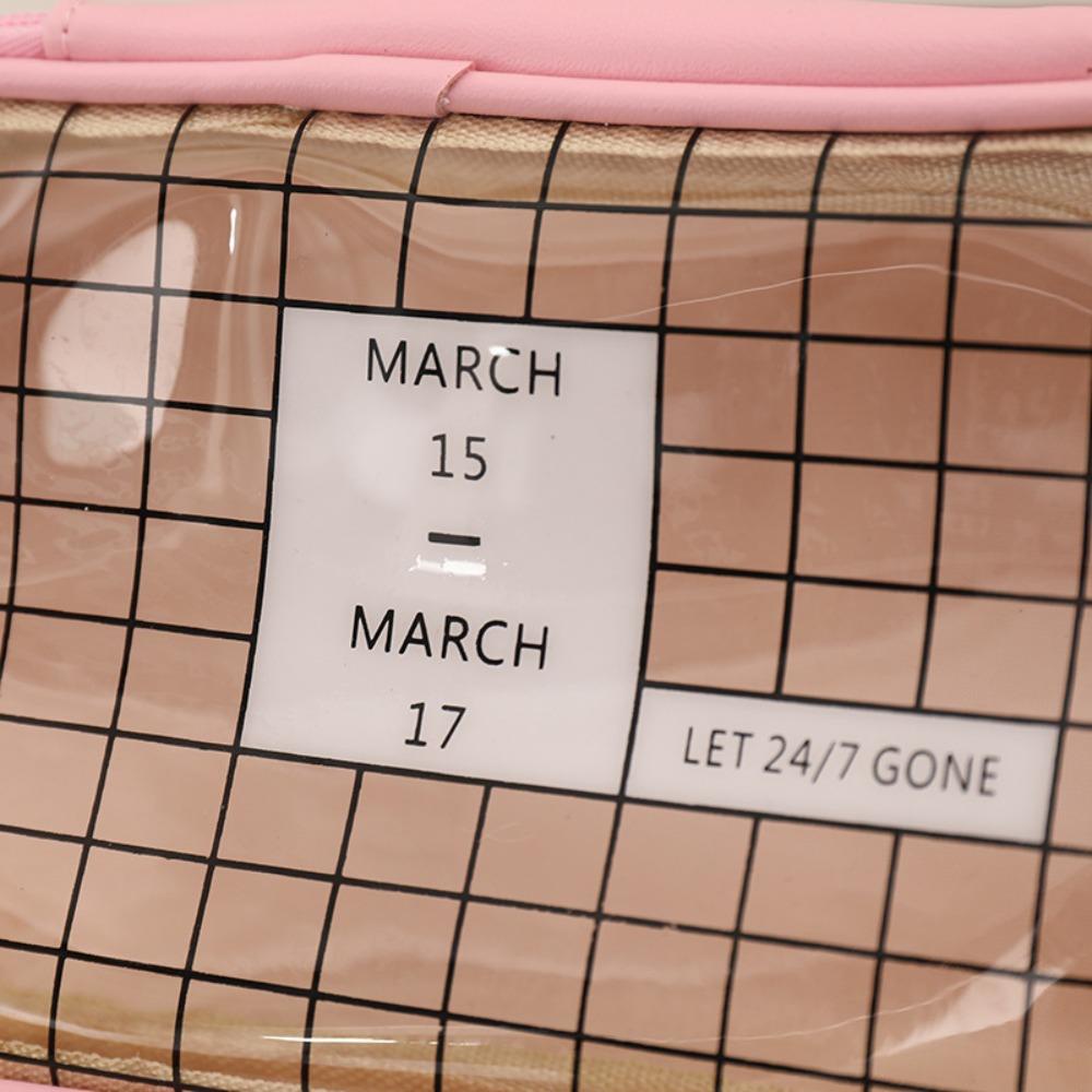 Túi Đựng Bút Họa Tiết Kẻ Sọc Phong Cách Hàn Quốc Chất Lượng Cao Mới