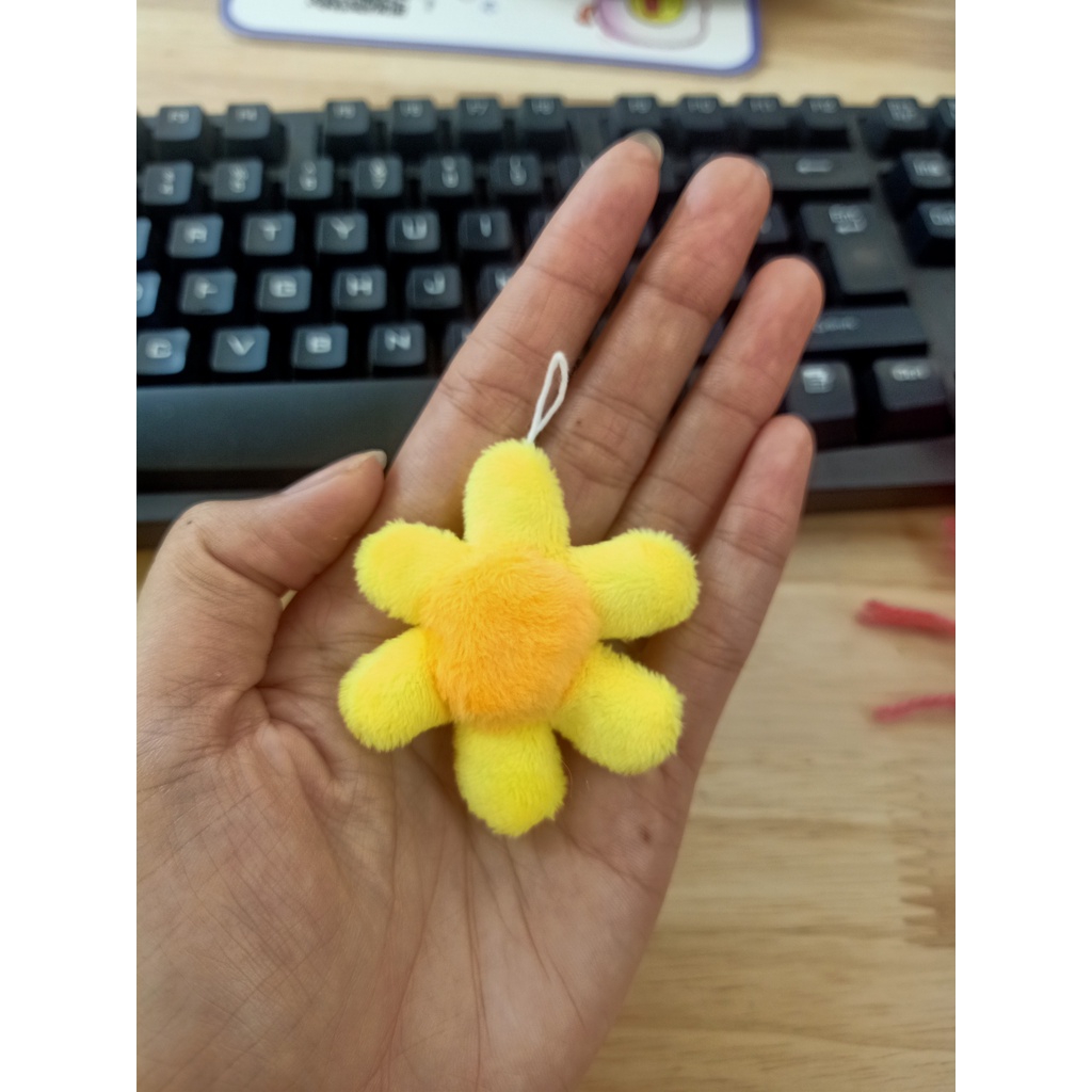 Móc khóa Dưa Leo Bích Cồ dễ thương 9cm - Gấu Bông Đình May