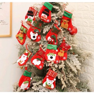 Gấu bông trang trí giáng sinh, noel, cây thông