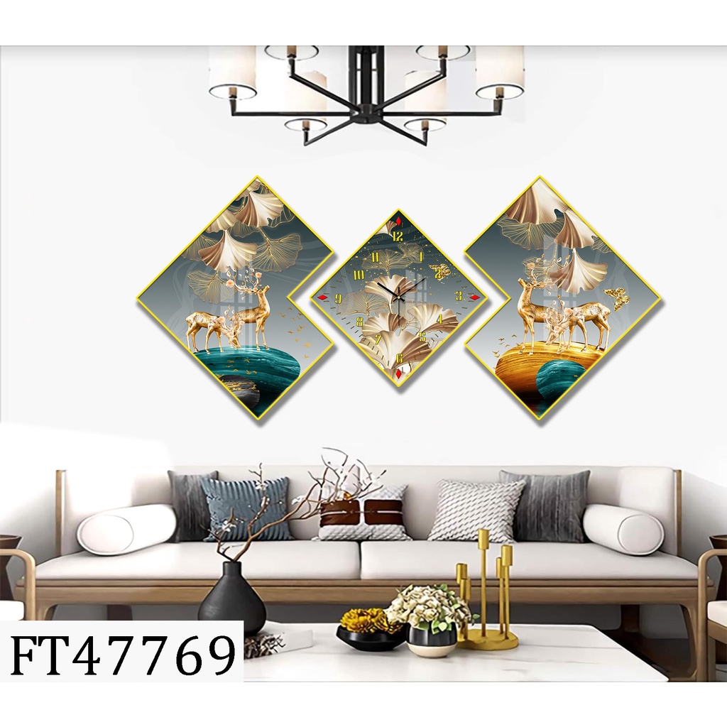 Tranh Tráng Gương Đối Xứng  - Simple House, Treo Tường/Trang Trí Phòng Khách, Decor Phòng Làm Việc/ Phòng Ngủ