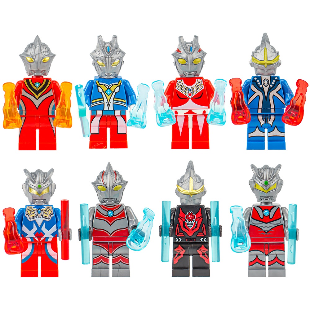 Set 8 Mô Hình Đồ Chơi Nhân Vật Ultraman monster